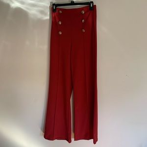 J2 Love Red Palazzo Pants